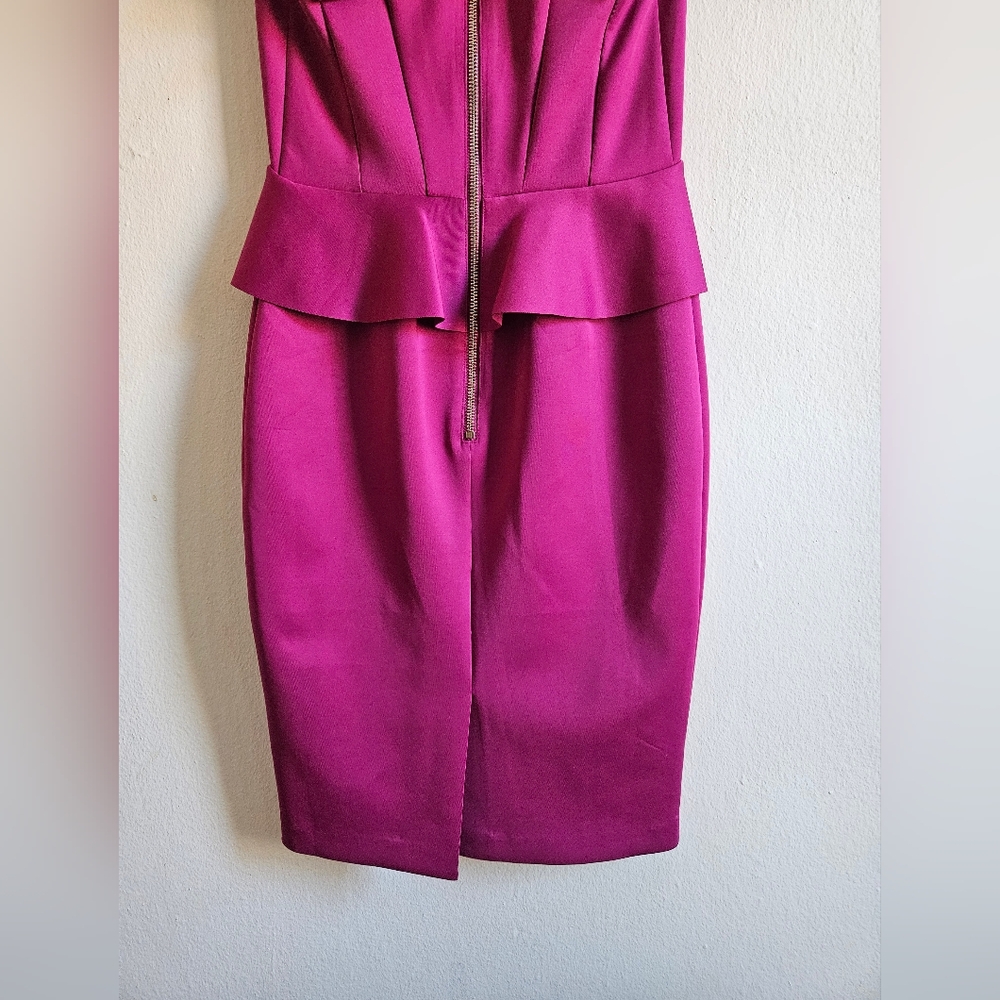 TED BAKER DEEP PINK DRESS SIZE 0